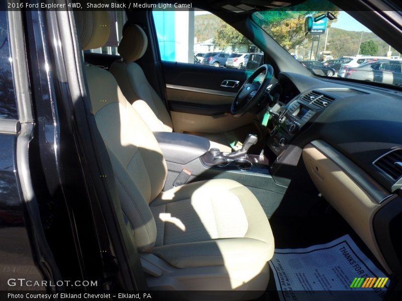 Shadow Black / Medium Light Camel 2016 Ford Explorer 4WD