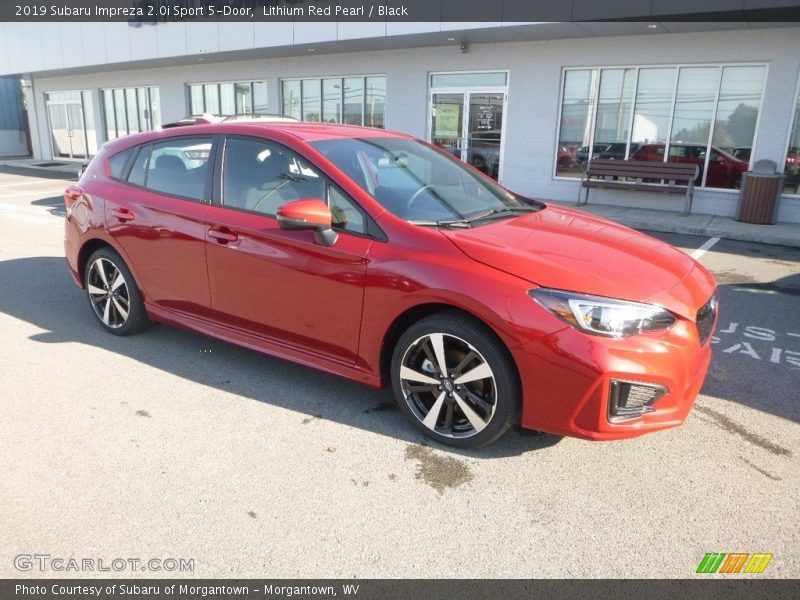 Lithium Red Pearl / Black 2019 Subaru Impreza 2.0i Sport 5-Door