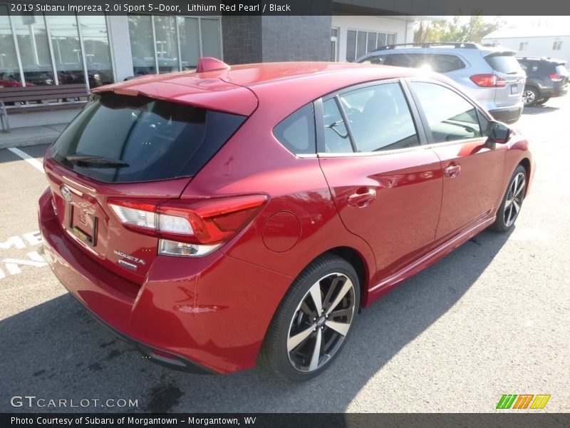 Lithium Red Pearl / Black 2019 Subaru Impreza 2.0i Sport 5-Door