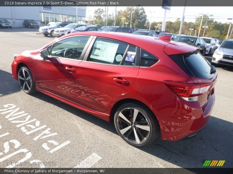 Lithium Red Pearl / Black 2019 Subaru Impreza 2.0i Sport 5-Door