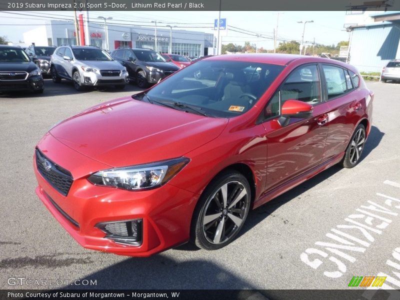Lithium Red Pearl / Black 2019 Subaru Impreza 2.0i Sport 5-Door