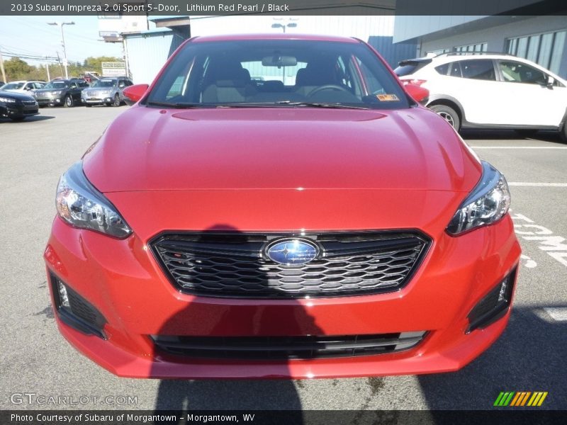 Lithium Red Pearl / Black 2019 Subaru Impreza 2.0i Sport 5-Door