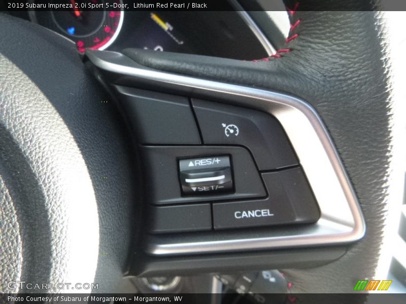Lithium Red Pearl / Black 2019 Subaru Impreza 2.0i Sport 5-Door
