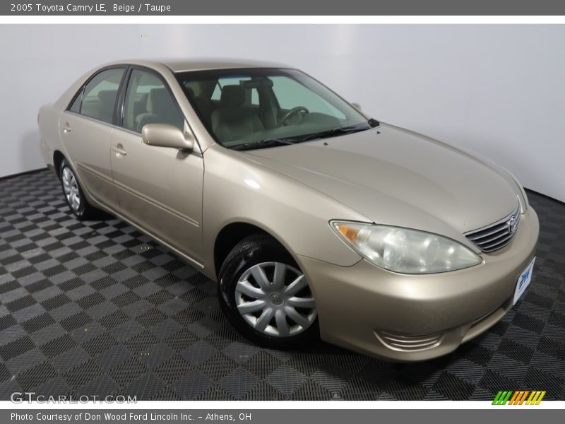 Beige / Taupe 2005 Toyota Camry LE