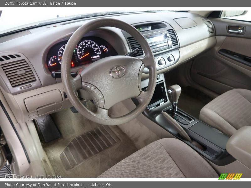 Beige / Taupe 2005 Toyota Camry LE