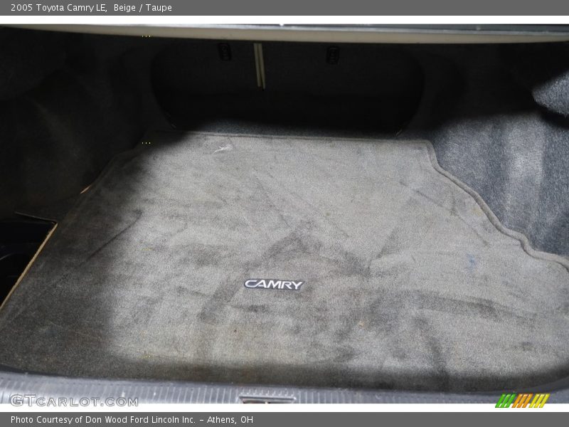 Beige / Taupe 2005 Toyota Camry LE