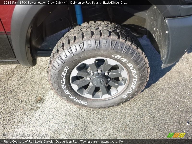 Delmonico Red Pearl / Black/Diesel Gray 2018 Ram 2500 Power Wagon Crew Cab 4x4