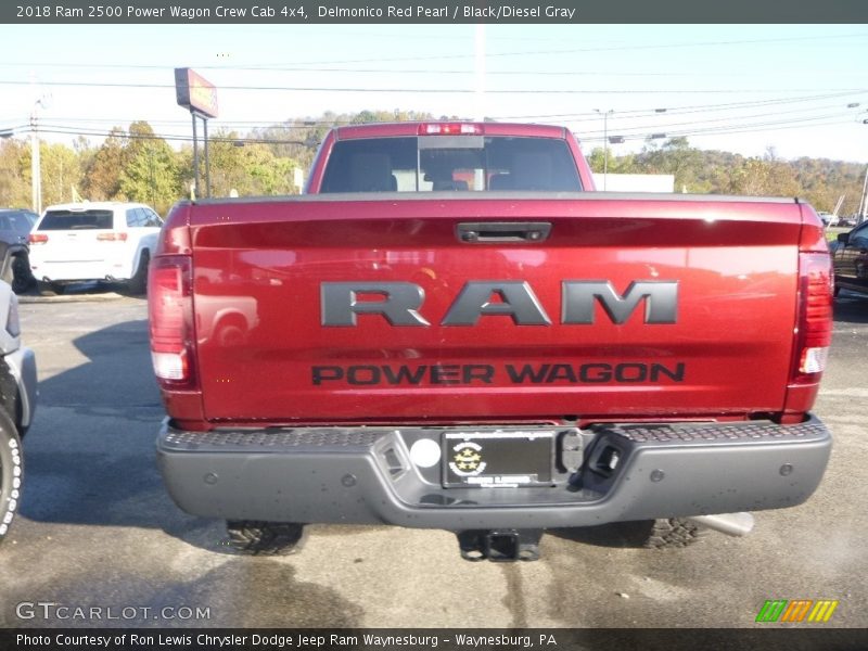 Delmonico Red Pearl / Black/Diesel Gray 2018 Ram 2500 Power Wagon Crew Cab 4x4