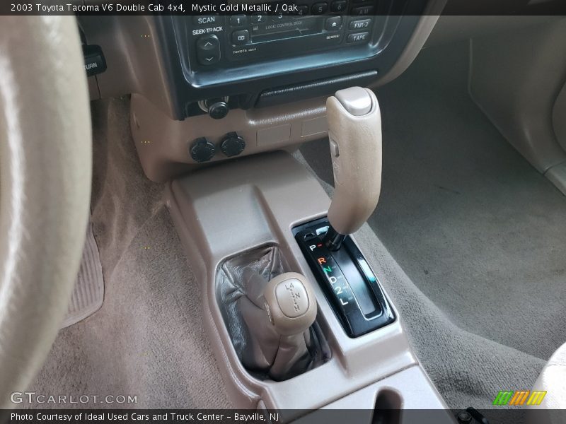 Mystic Gold Metallic / Oak 2003 Toyota Tacoma V6 Double Cab 4x4