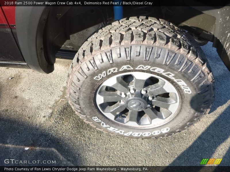 Delmonico Red Pearl / Black/Diesel Gray 2018 Ram 2500 Power Wagon Crew Cab 4x4
