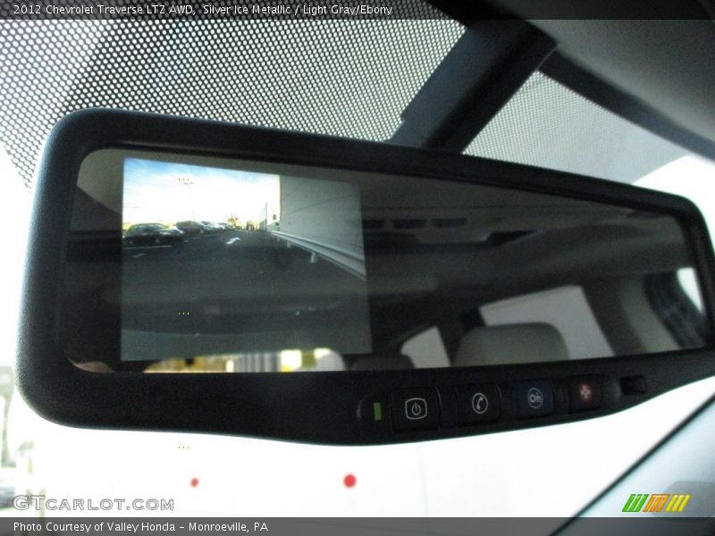 Silver Ice Metallic / Light Gray/Ebony 2012 Chevrolet Traverse LTZ AWD