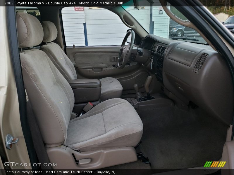 Mystic Gold Metallic / Oak 2003 Toyota Tacoma V6 Double Cab 4x4