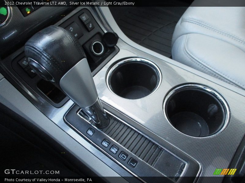 Silver Ice Metallic / Light Gray/Ebony 2012 Chevrolet Traverse LTZ AWD
