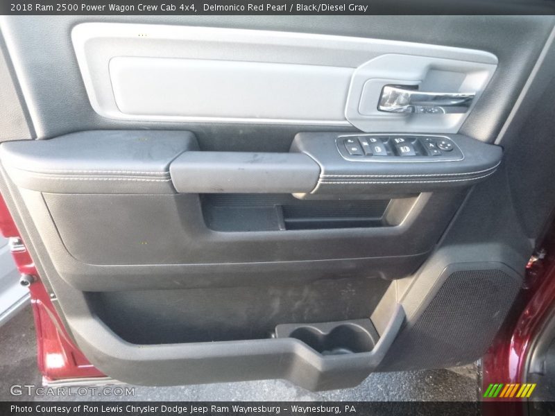 Delmonico Red Pearl / Black/Diesel Gray 2018 Ram 2500 Power Wagon Crew Cab 4x4
