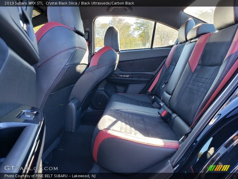 Rear Seat of 2019 WRX STI