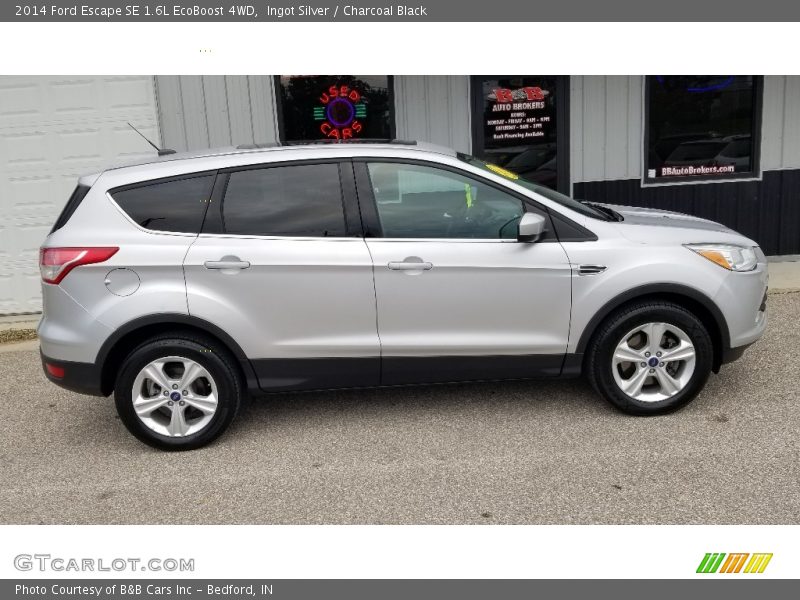 Ingot Silver / Charcoal Black 2014 Ford Escape SE 1.6L EcoBoost 4WD