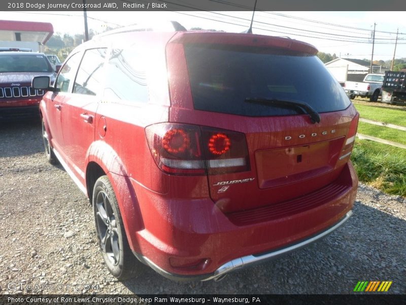 Redline / Black 2018 Dodge Journey Crossroad AWD