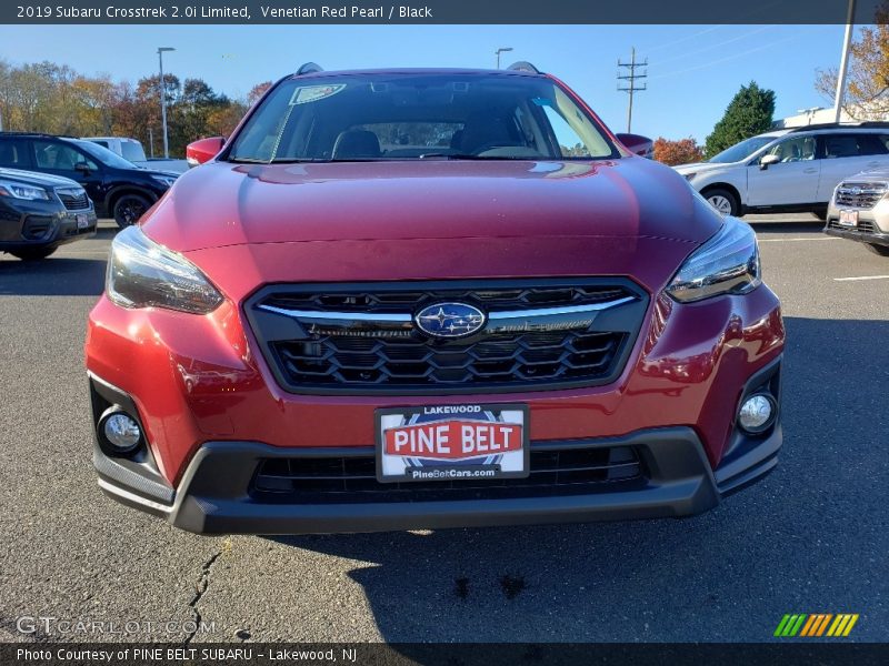 Venetian Red Pearl / Black 2019 Subaru Crosstrek 2.0i Limited