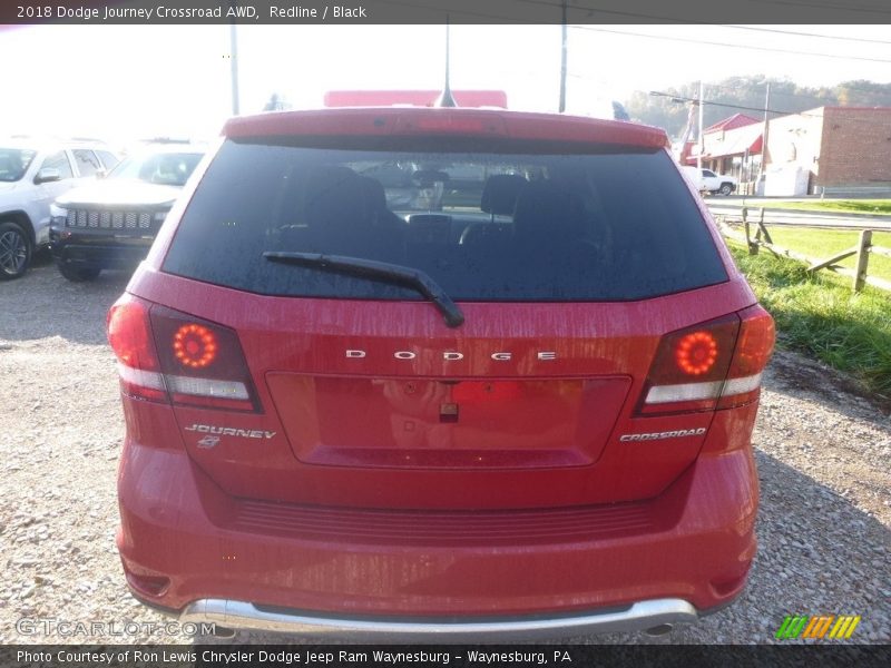 Redline / Black 2018 Dodge Journey Crossroad AWD