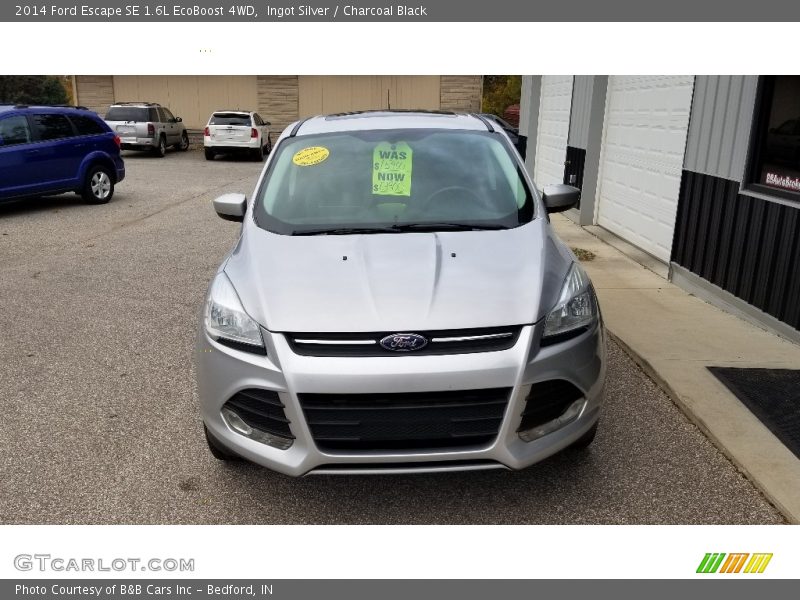 Ingot Silver / Charcoal Black 2014 Ford Escape SE 1.6L EcoBoost 4WD