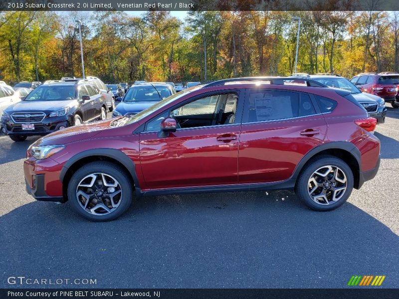 Venetian Red Pearl / Black 2019 Subaru Crosstrek 2.0i Limited