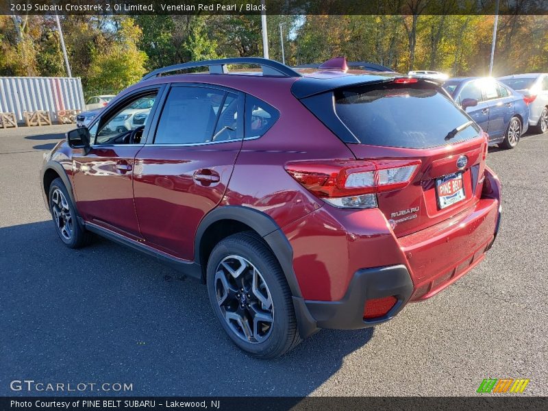 Venetian Red Pearl / Black 2019 Subaru Crosstrek 2.0i Limited