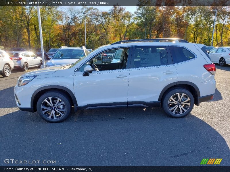 Crystal White Pearl / Black 2019 Subaru Forester 2.5i Limited
