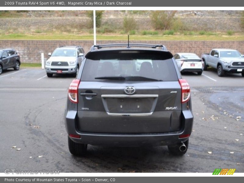Magnetic Gray Mica / Dark Charcoal 2009 Toyota RAV4 Sport V6 4WD