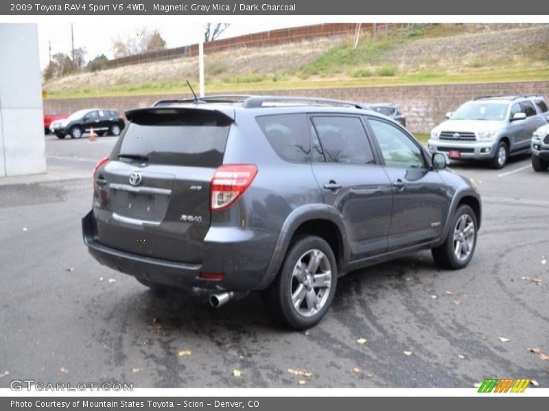 Magnetic Gray Mica / Dark Charcoal 2009 Toyota RAV4 Sport V6 4WD