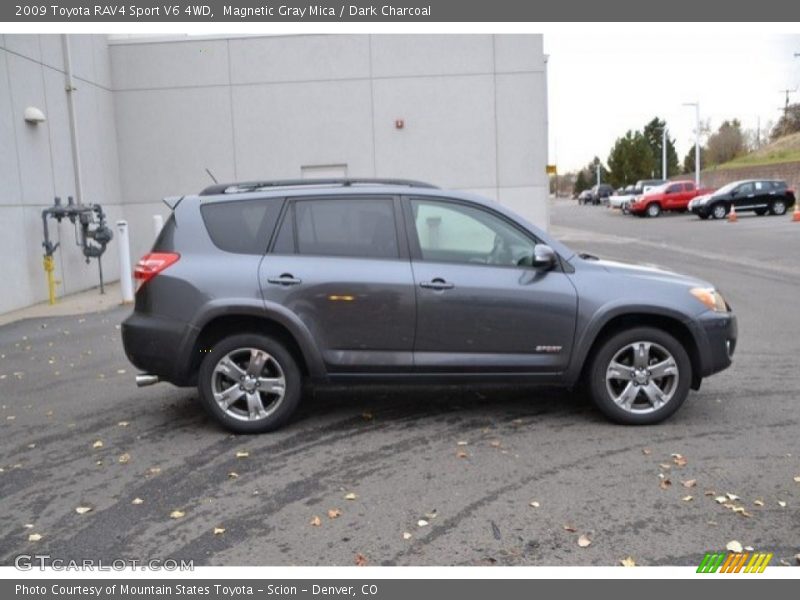 Magnetic Gray Mica / Dark Charcoal 2009 Toyota RAV4 Sport V6 4WD