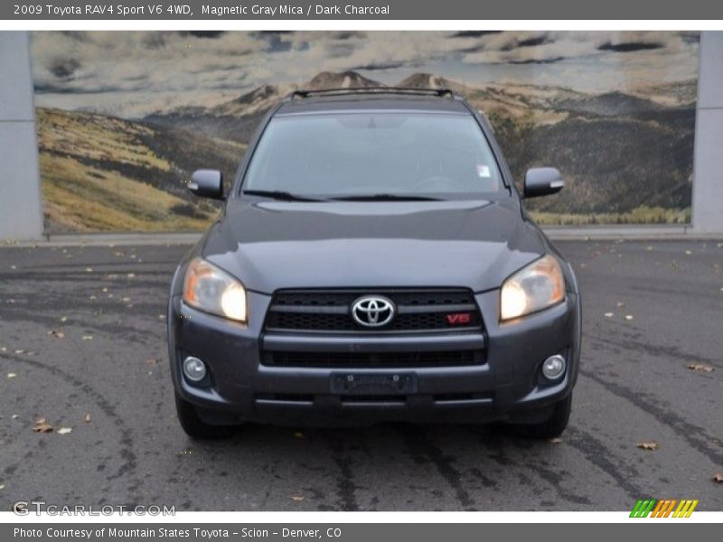 Magnetic Gray Mica / Dark Charcoal 2009 Toyota RAV4 Sport V6 4WD
