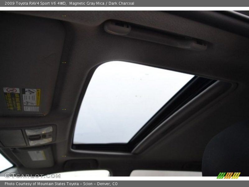 Magnetic Gray Mica / Dark Charcoal 2009 Toyota RAV4 Sport V6 4WD