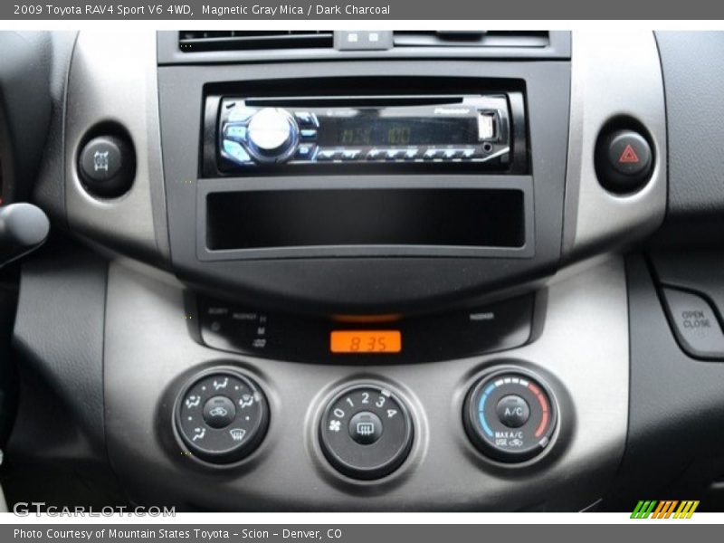 Magnetic Gray Mica / Dark Charcoal 2009 Toyota RAV4 Sport V6 4WD