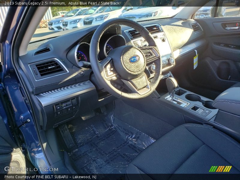 Abyss Blue Pearl / Slate Black 2019 Subaru Legacy 2.5i Premium