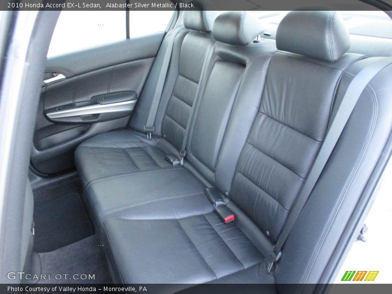 Alabaster Silver Metallic / Black 2010 Honda Accord EX-L Sedan