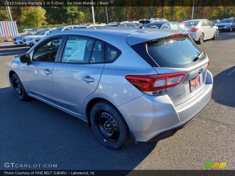 Ice Silver Metallic / Black 2019 Subaru Impreza 2.0i 5-Door
