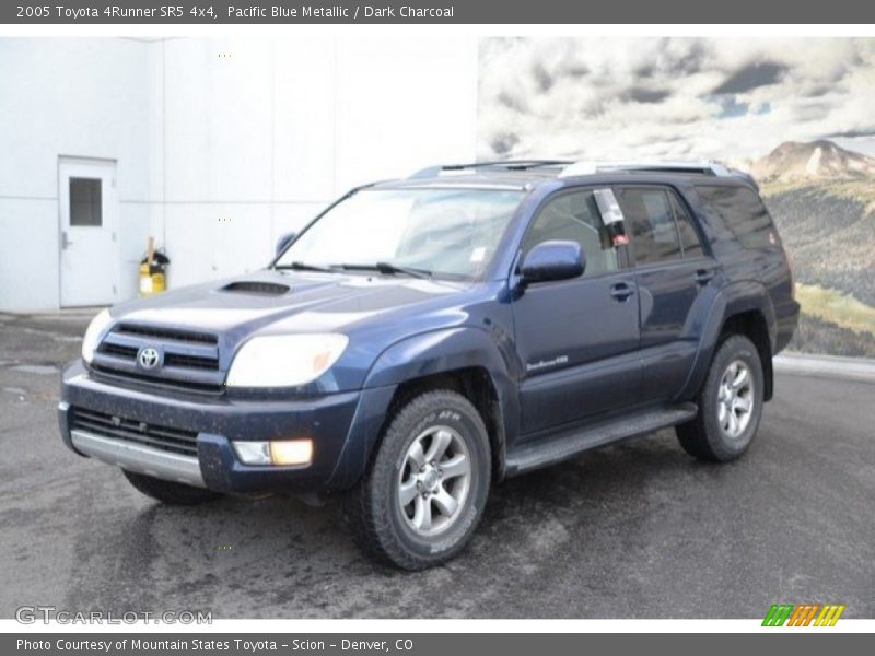 Pacific Blue Metallic / Dark Charcoal 2005 Toyota 4Runner SR5 4x4
