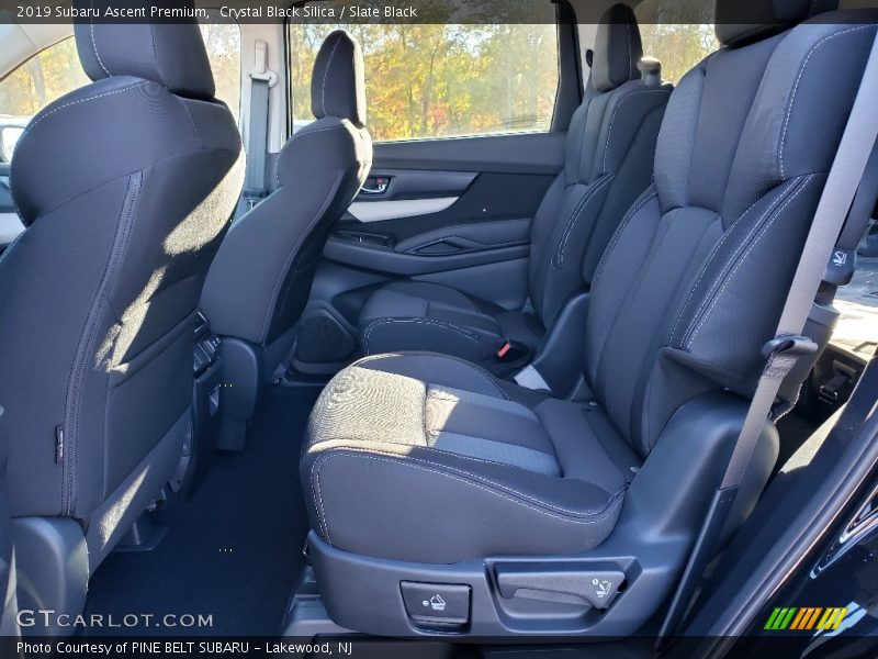 Crystal Black Silica / Slate Black 2019 Subaru Ascent Premium