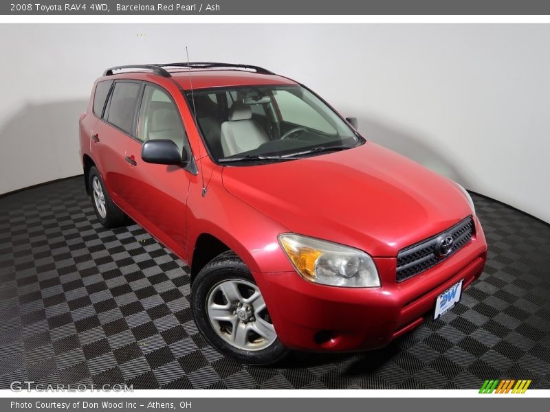Barcelona Red Pearl / Ash 2008 Toyota RAV4 4WD