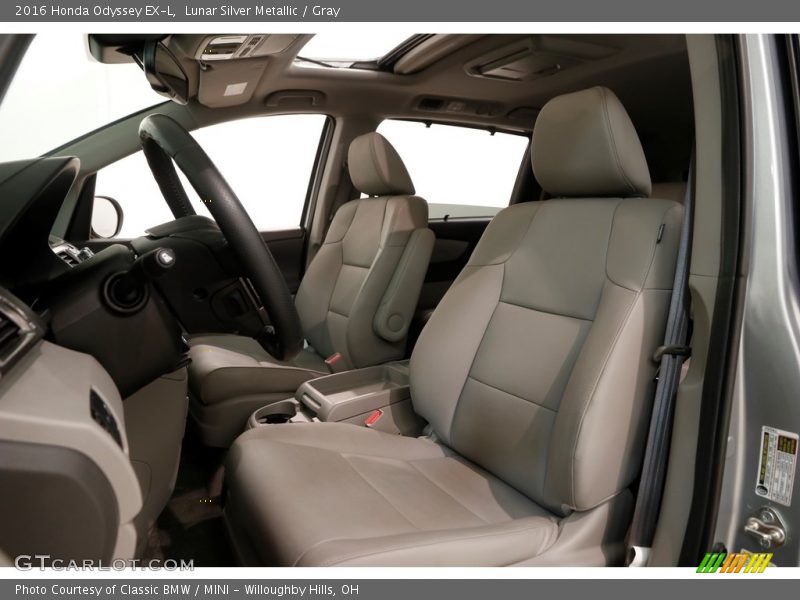 Lunar Silver Metallic / Gray 2016 Honda Odyssey EX-L