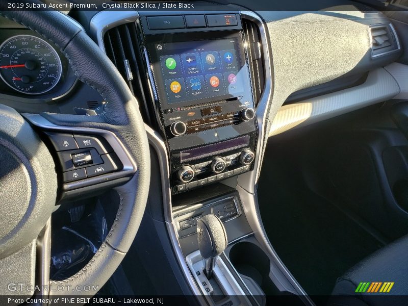 Crystal Black Silica / Slate Black 2019 Subaru Ascent Premium