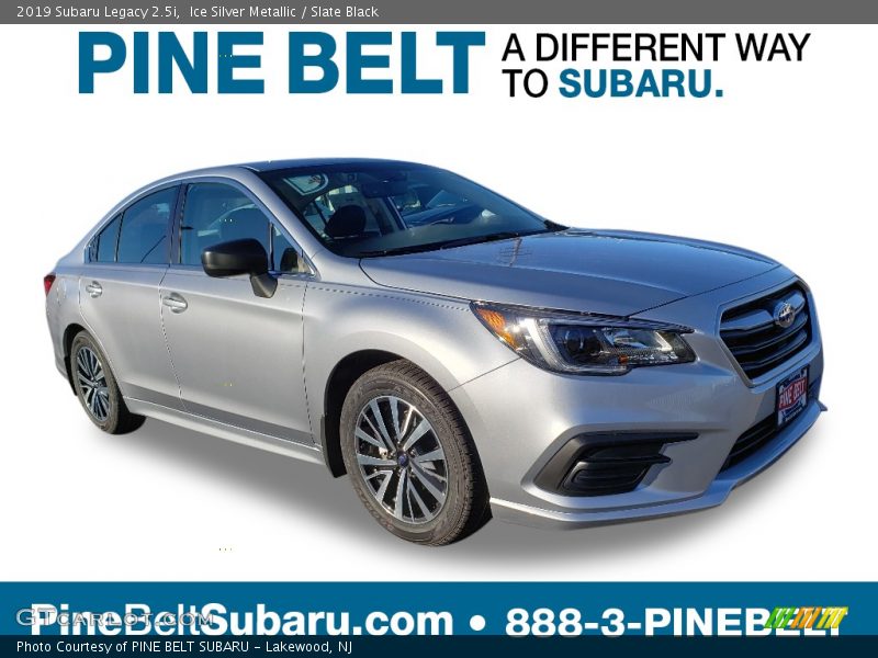 Ice Silver Metallic / Slate Black 2019 Subaru Legacy 2.5i