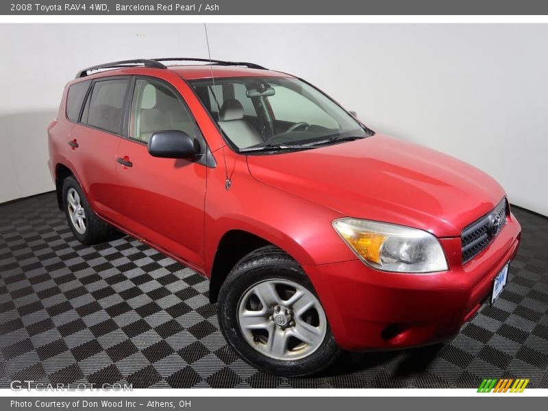 Barcelona Red Pearl / Ash 2008 Toyota RAV4 4WD