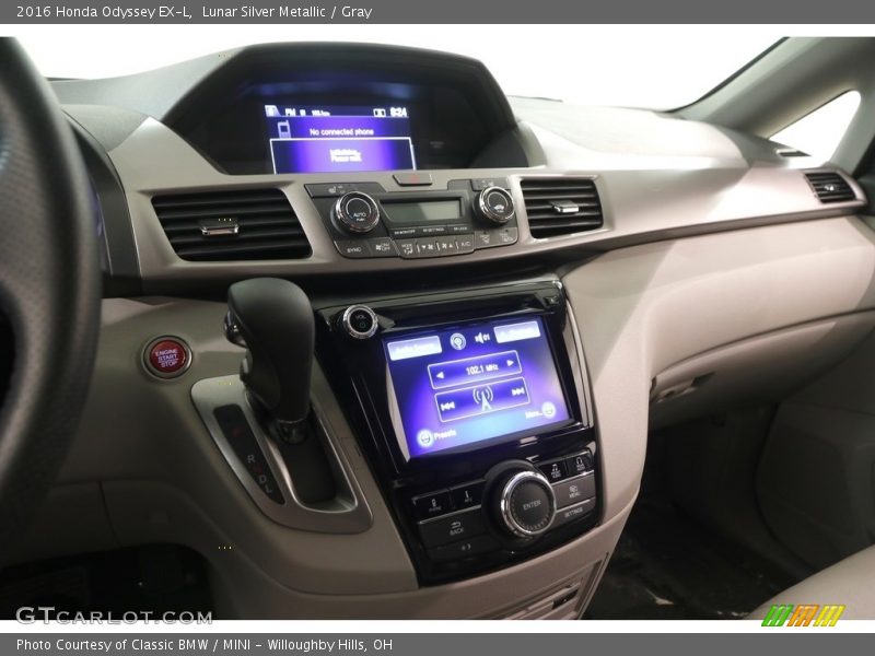 Lunar Silver Metallic / Gray 2016 Honda Odyssey EX-L