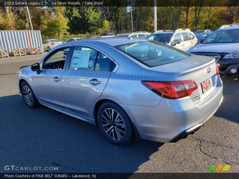 Ice Silver Metallic / Slate Black 2019 Subaru Legacy 2.5i