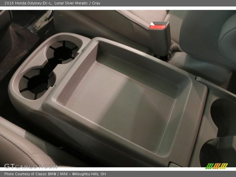 Lunar Silver Metallic / Gray 2016 Honda Odyssey EX-L