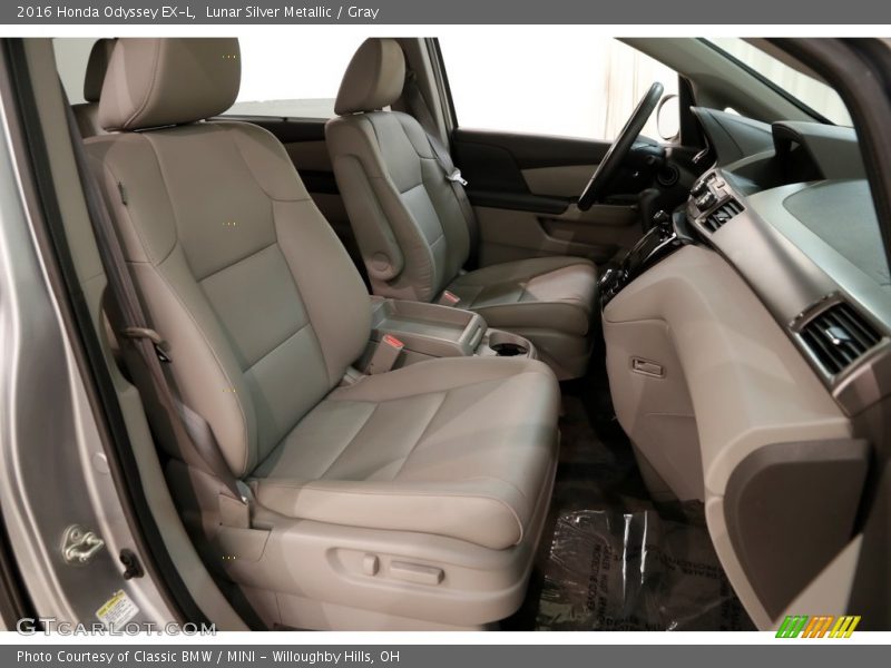 Lunar Silver Metallic / Gray 2016 Honda Odyssey EX-L