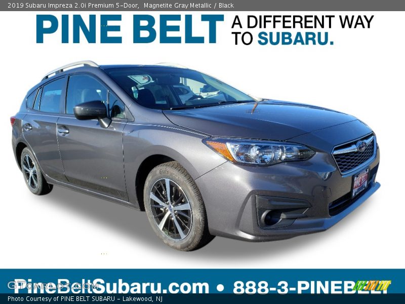 Magnetite Gray Metallic / Black 2019 Subaru Impreza 2.0i Premium 5-Door