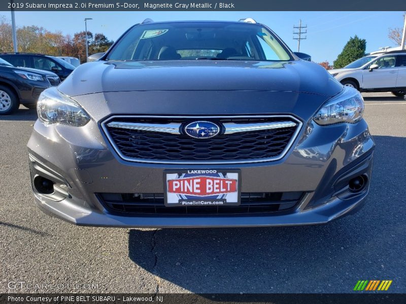 Magnetite Gray Metallic / Black 2019 Subaru Impreza 2.0i Premium 5-Door