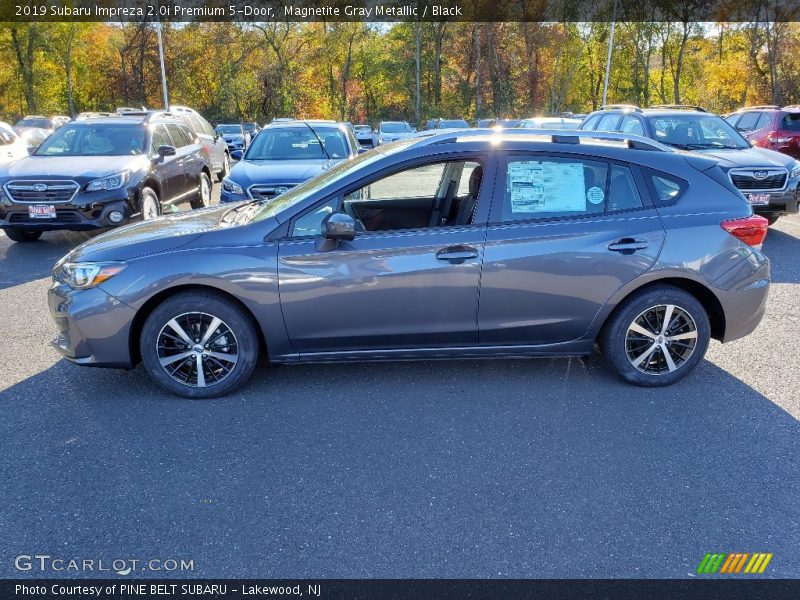Magnetite Gray Metallic / Black 2019 Subaru Impreza 2.0i Premium 5-Door